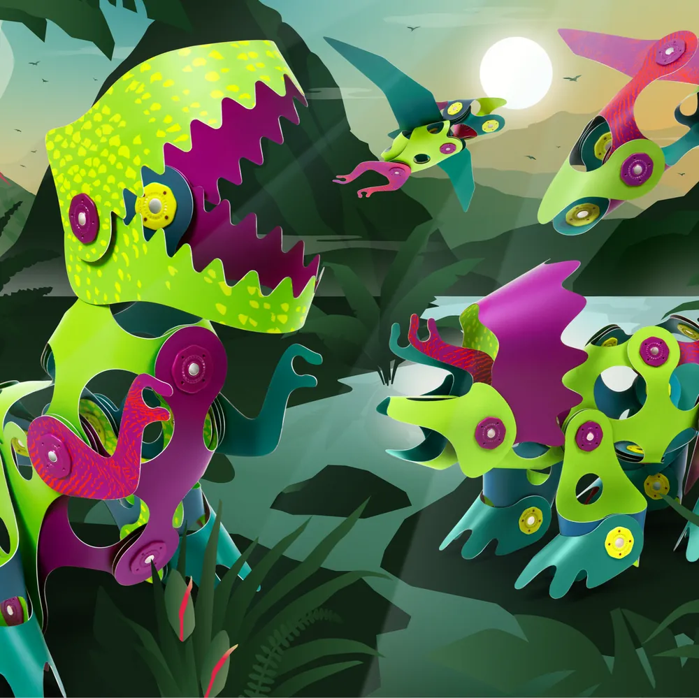 Clixo Dino Adventure Pack, picture 4 of 4